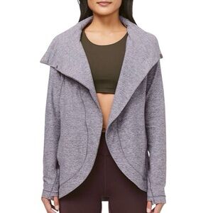 Lululemon Rulu Rally Wrap in Heathered Graphite Purple